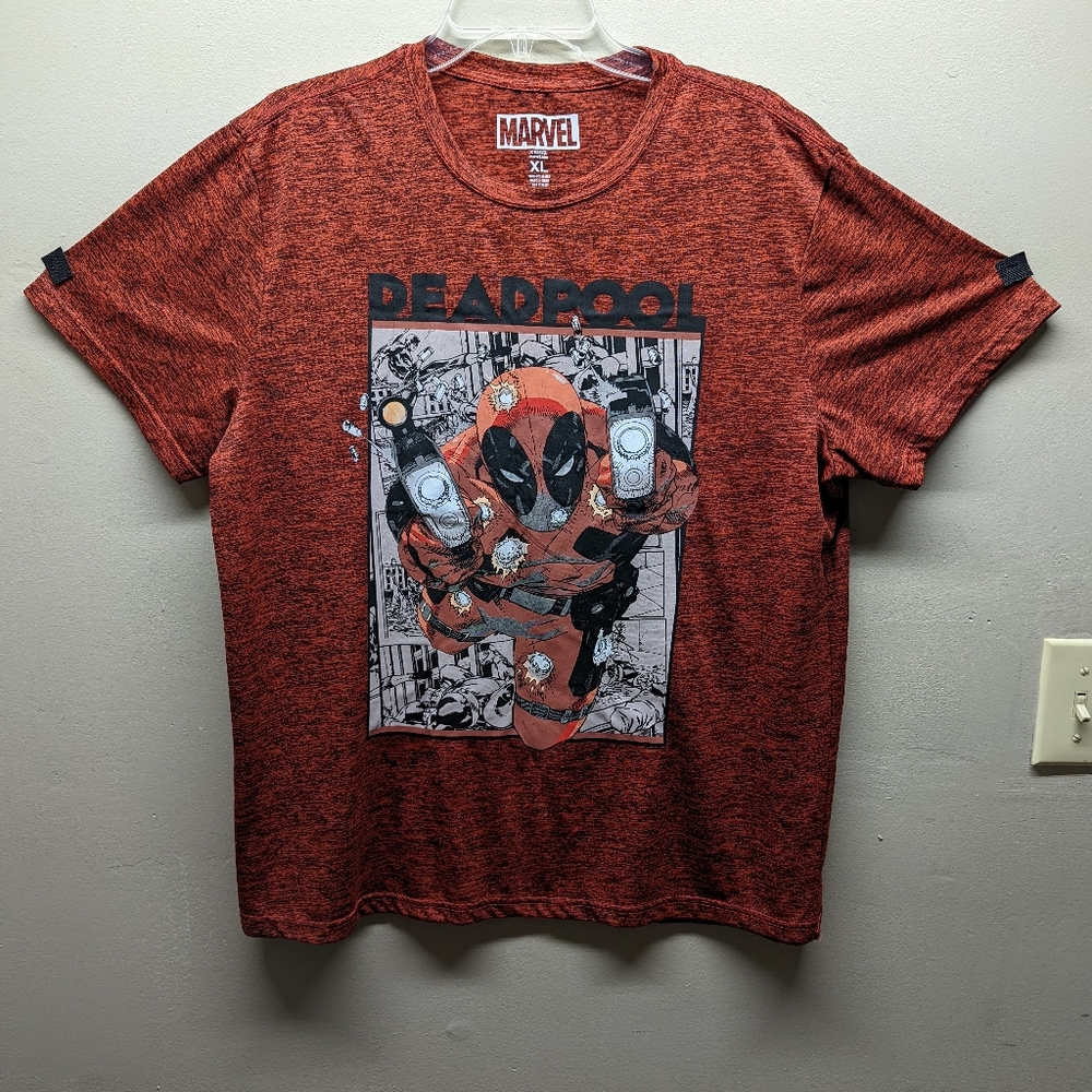 👍Men's T Shirt Marvel XL Deadpool